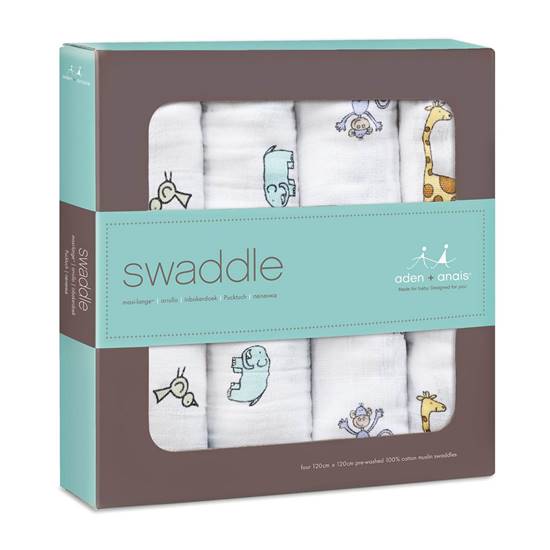 Picture of Classic Swaddle JUNGLE JAM - 4 pz