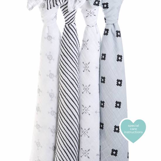 Picture of Swaddle Classic lovestruck (pack 4)