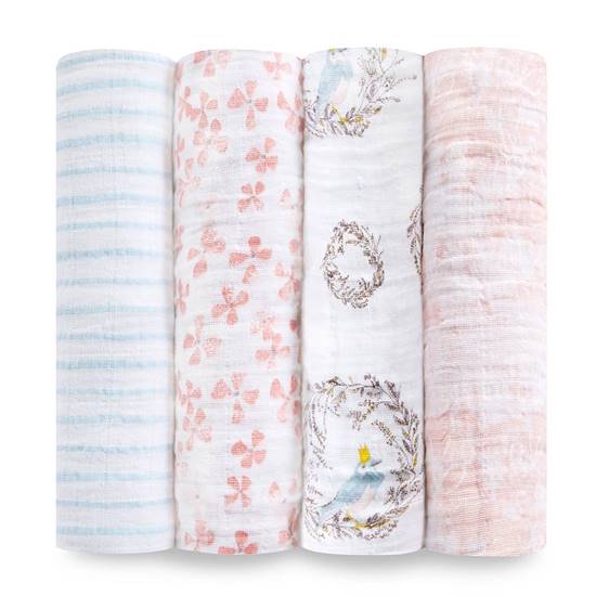 Picture of Swaddle Classic birdsong (pack 4)