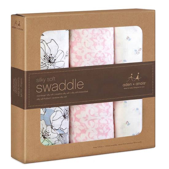 set 3 copertine Swaddle Silky Soft meadowlark