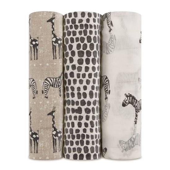 Picture of Swaddle Silky Soft sahara motif (pack 3)