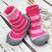 Picture of girls stripes sock shoes 12.5 cm