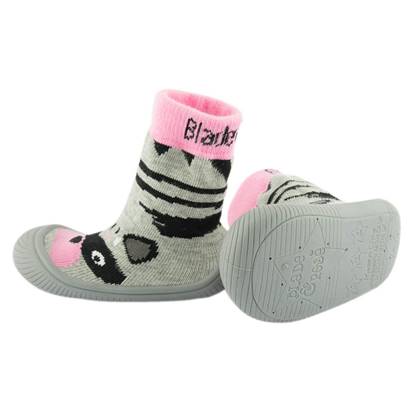 Picture of racoon sock shoes