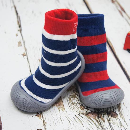 Picture of boys stripe sock shoes 11.5 cm