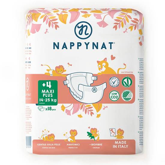 Picture of Eco Diapers MAXI PLUS TG4+(18 pann 14/25kg)