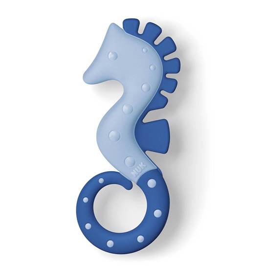 Picture of Seahorse teether blue