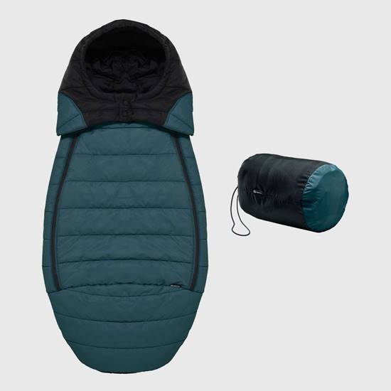Gnome Maxi100, Sacco termico unversale per passeggino, 100 grammi, Blu Frozen Lake