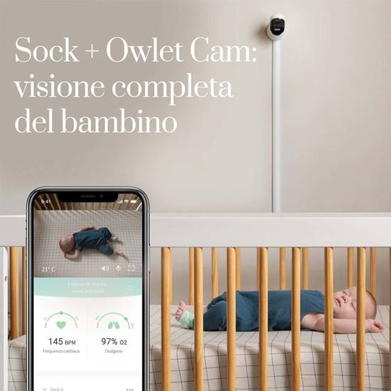 Owlet Duo (Smart Sock & Cam) Rosa Antico
