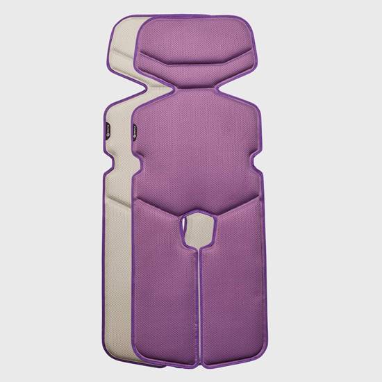 Picture of Airboard materassino traspirante per passeggino e seggiolino auto_taglia m_cream/active lilac